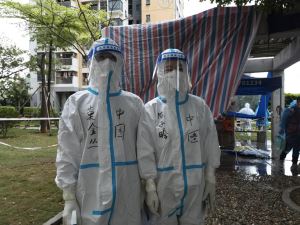 中图深圳公司组织年轻党团干部参与抗疫工作